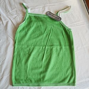 Jason Maxwell Green Top with White Trim